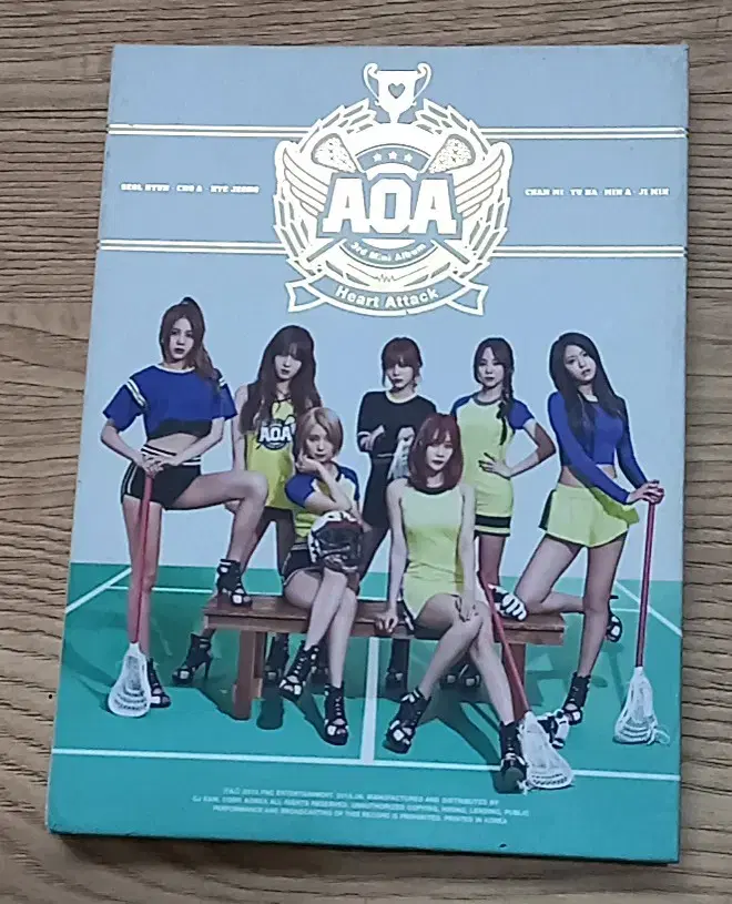 AOA 에이오에이 Heart Attack 심쿵해 미니 3집 앨범